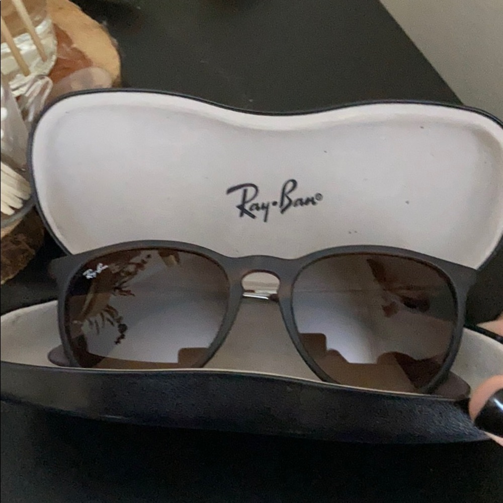 Ray-Ban Erika Matte Tortoise Sunglasses